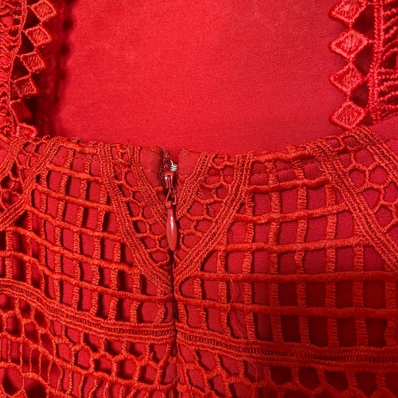 SOLD LOVERS Friends crochet halter dress bodysuit - Picture 5 of 16